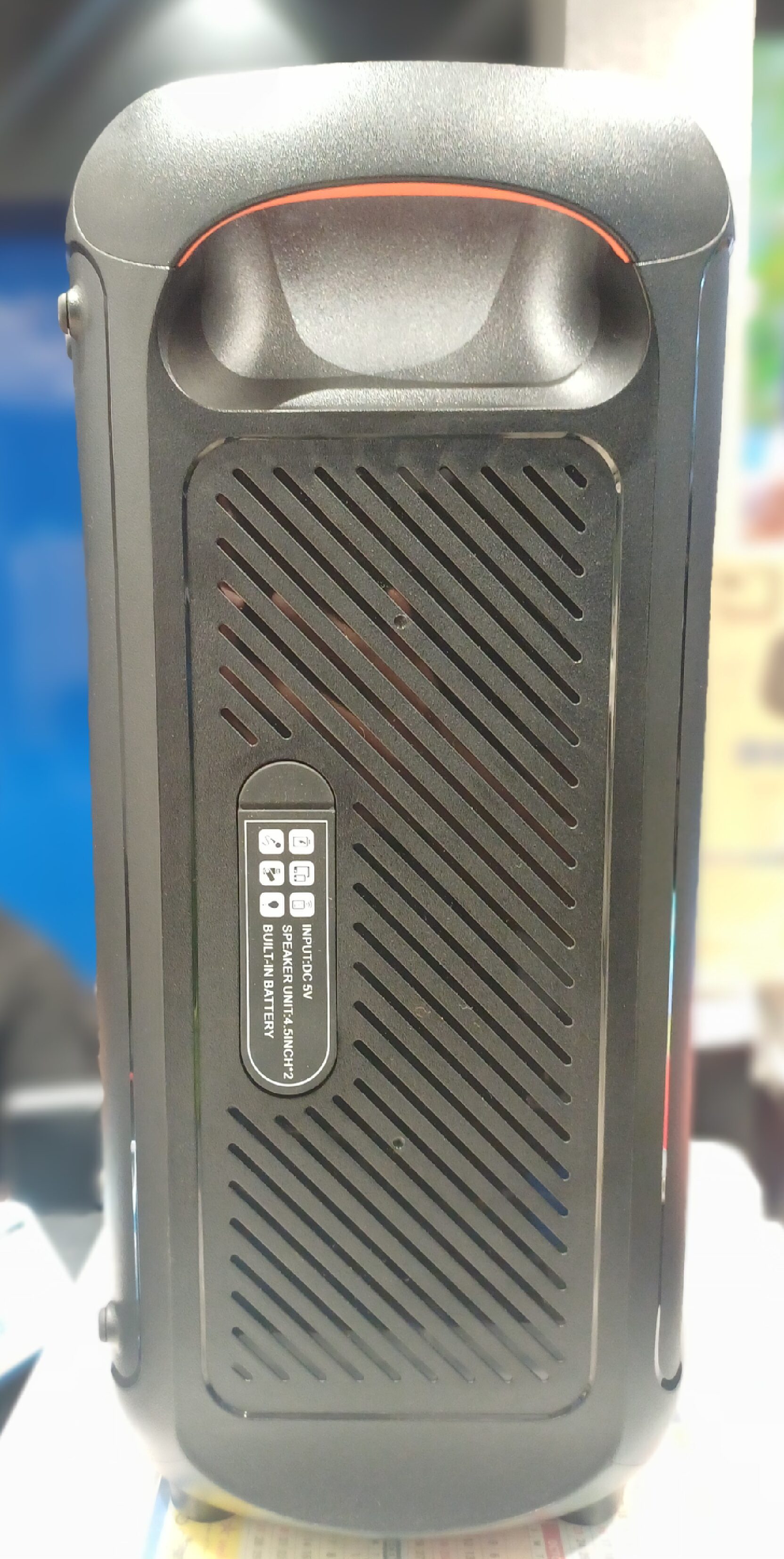 WHITE SQUARE KARAOKE SPEAKER-PWS ZSZ4 - Image 3